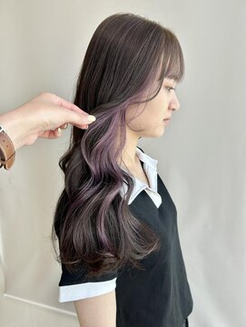 クイントネオリーブ 自由が丘正面口店(quint:neolive) 前髪/マチルダボブ/ピンクベージュ/インナーグレージュ