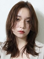 アース 鶴見店(HAIR&MAKE EARTH)&nbsp;ニュアンスセンターパートロング