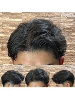 アールドボーテ 理容室(R de Beaute)&nbsp;銀座 七三分け 毛流れパーマ