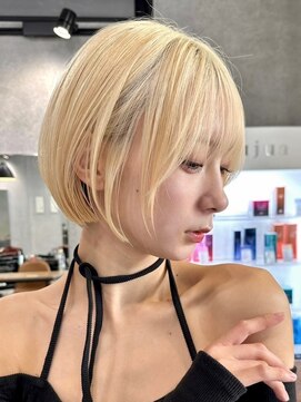 ニーナ せんげん台(nina) 30代40代大人女性/前髪ありショートボブ/ショートヘア/髪質改善