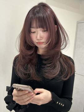 デディトゥ ルイール(dedyto luire) 札幌大通レイヤーカットハッシュカット髪質改善韓国ボブ顔周り