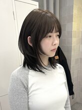 ローウェ 渋谷(Louwe) ハッシュカットミディアム 【ayami】