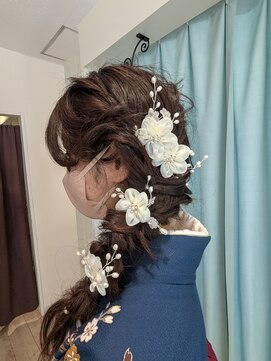 美容室 ハピネス(HappineSS) 袴着付け+セット