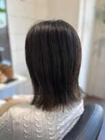 ヘアーアンドメイク ルシエル(hair&make Luxiel)&nbsp;かろやか外ハネ風☆マットカラーハイライト
