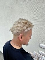 ヘアメイク バンブー(Hair Make Bamboo) イメチェンでホワイトカラー