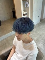 ブルニール 中崎町(BLEUNIR) サムライブルーパーマ