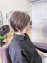 キセイ イオンモール新利府北館店(KISEI) 艶感&透明感!白髪ぼかしカラー×ショート30代40代50代