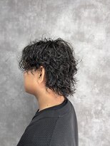 スピン 本八幡(SPIN)&nbsp;MEN’S HAIR/サーフカール/刈り上げセンターパート/本八幡