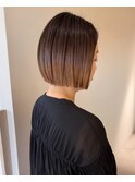 バレイヤージュ風グラデーショングレージュ★