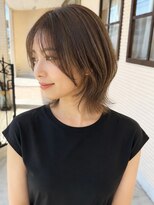 マテリア ヘアー デザイン(materia hair design) 【55.広がりやクセを味方にできる◎ボブ・くびれショート】