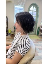 スタッカートアットヘアー(staccato@hair)&nbsp;カーリーボブ