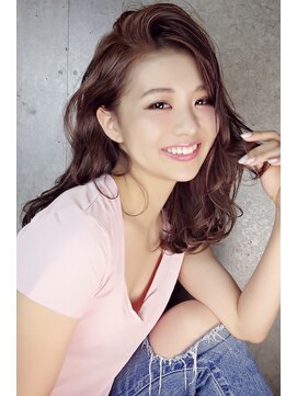 ロコスピアーズ(ROCO SPEARZ) コントラストプラチナピンクベージュ