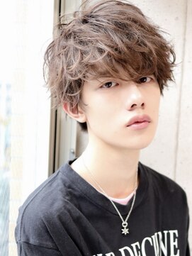 フレイバ 吉祥寺(FLAVA) 【FLAVA】ルーズマッシュ サイドパードショートフェザーマッシュ