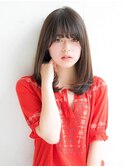 ナチュラルストレートミディ☆relian表参道☆