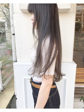 ムジーク(Musiiik) オリーブベージュのシアーカラー