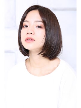 無垢(muku) 艶髪ワンレンボブA5