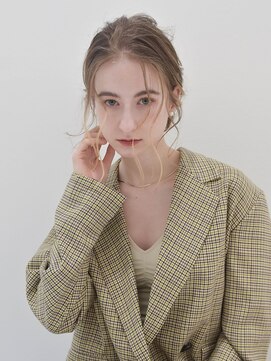 クレール 松戸(Clair) くびれボブ/カーキグレージュ/大人かわいい/フェザーバング