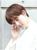 ボーイッシュとキュートで揺れる魅力！雰囲気マッシュショート☆