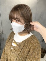 【vain#I】切りっぱなしボブとハイライトカラー