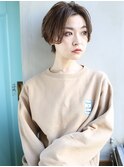 天神【BIRTH】センターパート×大人パーマ束感ショート