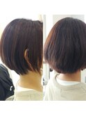 【LS HAIR菊地】地毛風縮毛矯正とショートカット