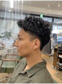 ◎メンズパーマメンズスタイル刈り上げスタイル10代20代30代