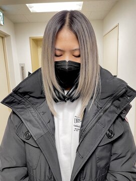 サニー 渋谷(SUNNY) バレイヤージュ、グレージュカラー、レイヤー、ココアベージュ