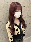 【nanaka】ピンクカラー×韓国風アレンジ