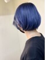 ディア(.eer) 心斎橋/南船場ディア*コバルトブルー×韓国風エギョモリショート