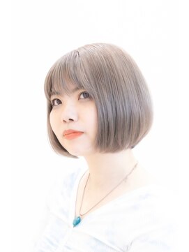 タヤ アルカキット錦糸町店(TAYA) ホワイトベージュ×ボブ