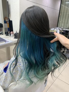 プロデュース 東橋本店(Produce) マーメイドカラー×おまかせカラー【橋本/東橋本】