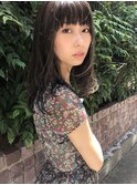 ナチュラルロング/シアーアッシュ【大成 志織】