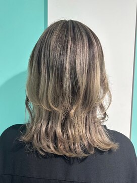 マティーナ ヘアー 池袋(Matina hair) 【レイヤー×グレージュバレイヤージュ】20代30代40代50代
