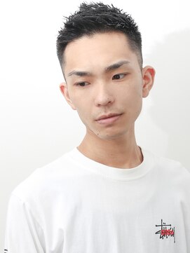 ルックグッドストア(LOOK GOOD STORE) 束感ショートマッシュパーマウルフ波巻きハイライト328