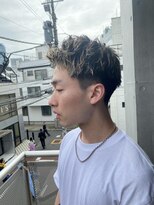 アルカナ 明治神宮前原宿(ARCANA)&nbsp;ウルフアッシュブラックカルマパーマベリーショート