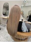 髪質改善 ベージュ 三宮 神戸美容室 UPTOGLOSS 艶髪 ストレート