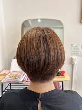 カームヘア(CalmHAIR) ショートボブ//ベージュ