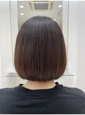 縮毛矯正/ミニボブ