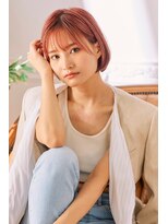 シシ 大宮(She 2.)&nbsp;大人ショートボブ/ホワイトグレージュ/ブリーチ/ダブルカラー