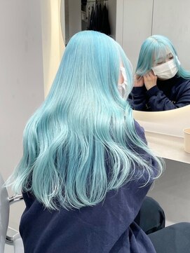 ソル バロール 表参道(SOL .valor) ネビージュ[表参道駅/青山/ケアブリーチ/ダブルカラー]