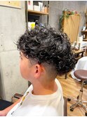 かわいいプードルパーマ
