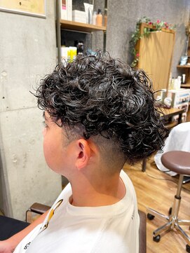 ラン(RUN) かわいいプードルパーマ