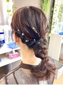 ミディアム編みおろし【品川/ヘアセット】
