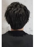耳かけセンターパート