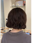 初パーマでもお任せください!ゆるっとボブパーマ
