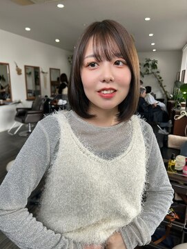 ヘアメイク エイト キリシマ(hair make No.8 kirishima) オリーブベージュ　オリーブグレージュ