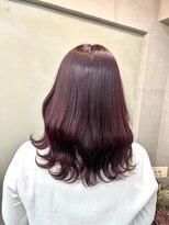 ファビ 渋谷(Fab) 渋谷/ブリーチなしカラー/赤カラー