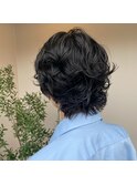 ハーフウエットパーマ