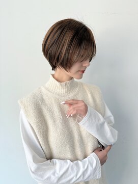 ロンド 銀座(Lond) ●杉浦イメチェン外ハネボブ美髪ワイドバングレイヤーショート15