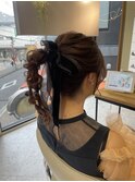 ポニーテールアレンジ